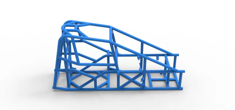 Frame of Three Quarter Midget Scale 1:25 - Model preview 15