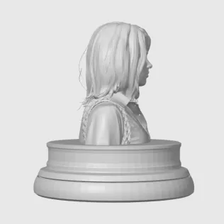 Rachel McAdams 3D Bust - Model thumbnail 9