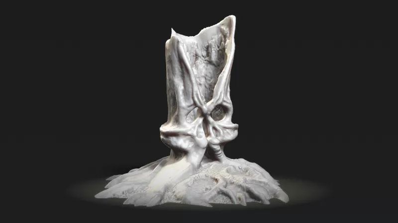 Haunted Skull Tree RoZ - Model preview 3