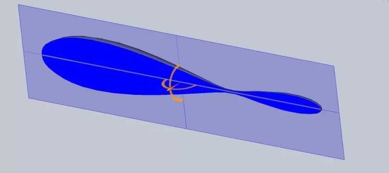 Large Analemma Sundial Gnomon - Model preview 2