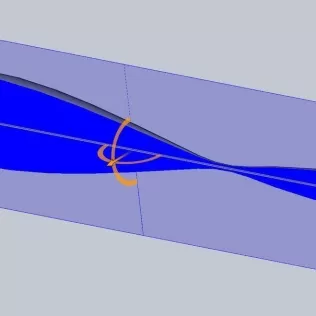 Large Analemma Sundial Gnomon - Model thumbnail 2