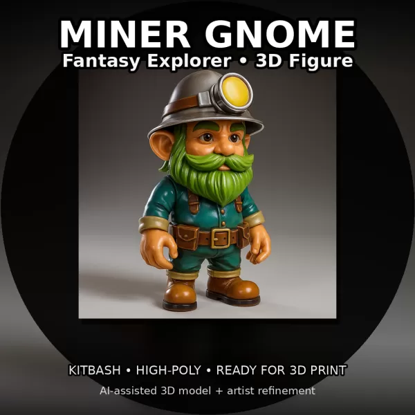 Kitbash Toy Heroes – High-Poly Character Pack (7 Figures) - Model preview 2