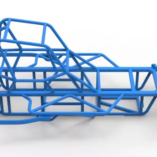 Frame of BriSCA Micro Formula 2 Stock Car Scale 1:16 - Model thumbnail 16