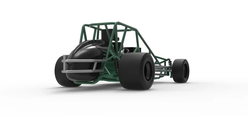 Pavement Silver Crown Car Base Scale 1:25 - Model preview 19
