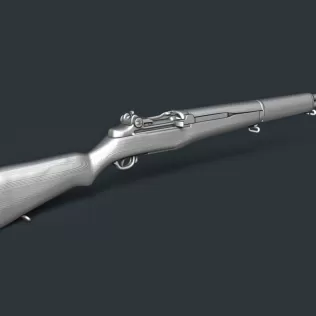 M1 Garand Rifle RoZ - Model thumbnail 4