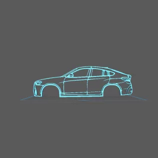 BMW - X4 F26 2015 Wall Art