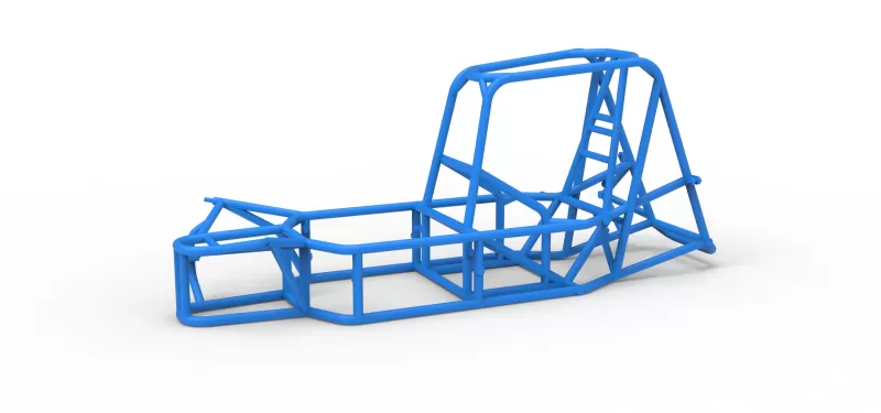 Frame of Silver Crown Car Version 2 Scale 1:25 - Model preview 1