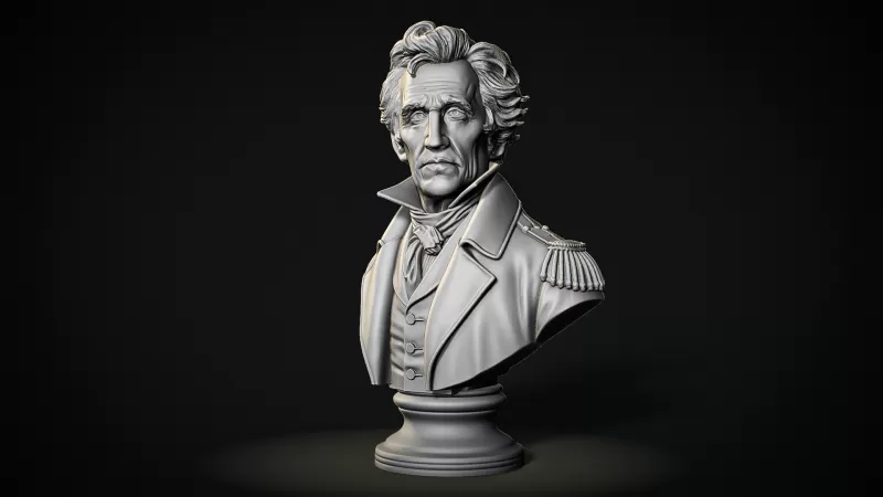 Andrew Jackson #RoZ - Model preview 5