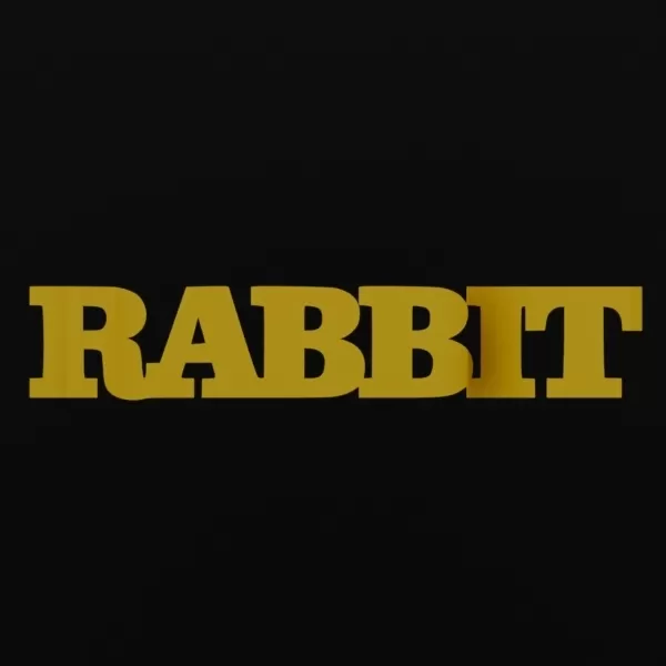 Rabbit - Text Flip - Model preview 2