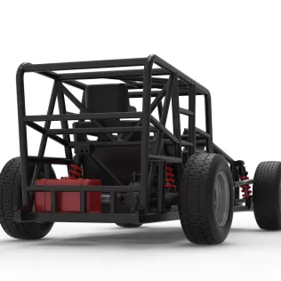 Dwarf car Base Scale 1:25 - Model thumbnail 19