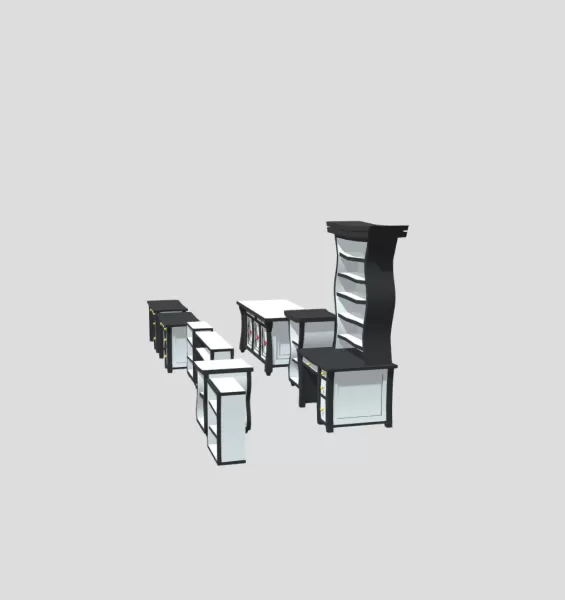 Twisted Wonderland - Heartslabyul Furniture - Model preview 2
