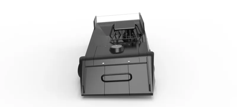 Wedge Dirt Late model while turning Scale 1:25 - Model preview 8