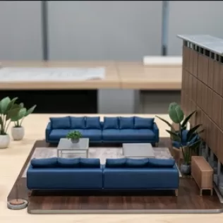 luxury penthouse interior - Model thumbnail 2