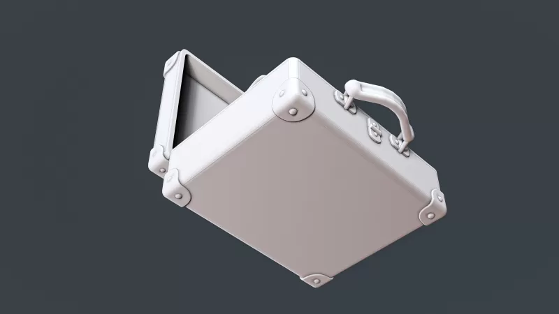 Military Suitcase Radio #RoZ - Model preview 7