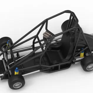 Quarter Midget Base Scale 1:16 - Model thumbnail 4
