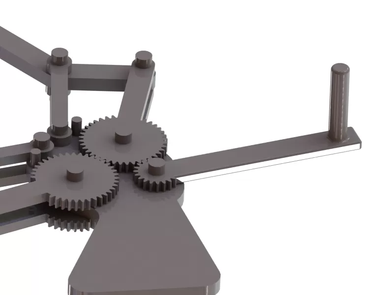 Mechanical gripper - Model preview 6