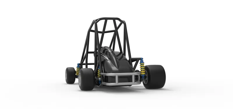 Quarter Midget Base Scale 1:16 - Model preview 15
