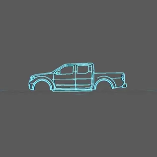 Nissan - Frontier Wall Art
