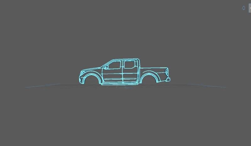 Nissan - Frontier Wall Art - Model preview 1