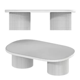 Coffee table Oranda - Model thumbnail 1