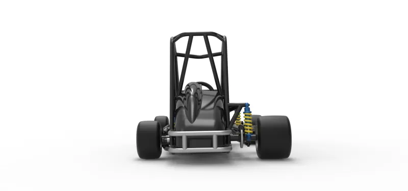 Quarter Midget Base Scale 1:16 - Model preview 16