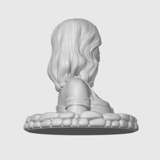 Sydney Sweeney 3D Bust - Model thumbnail 8