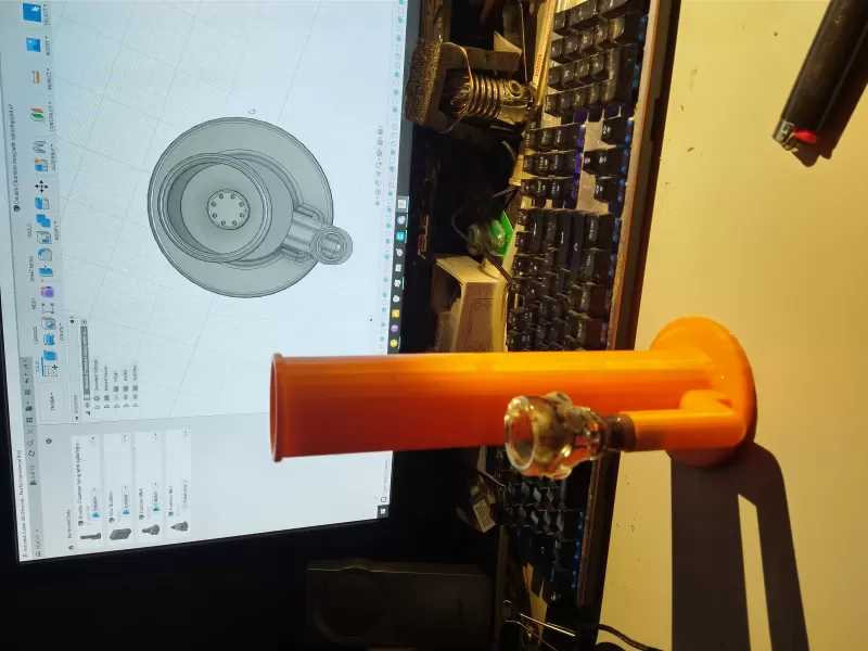 Double Chamber Bong - Model preview 8