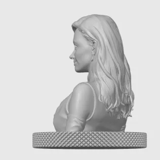 Emmy Rossum 3D Model Print - Model thumbnail 6