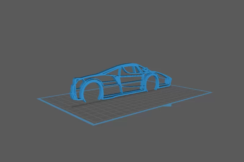 Ferrari - Enzo Wall Art - Model preview 1