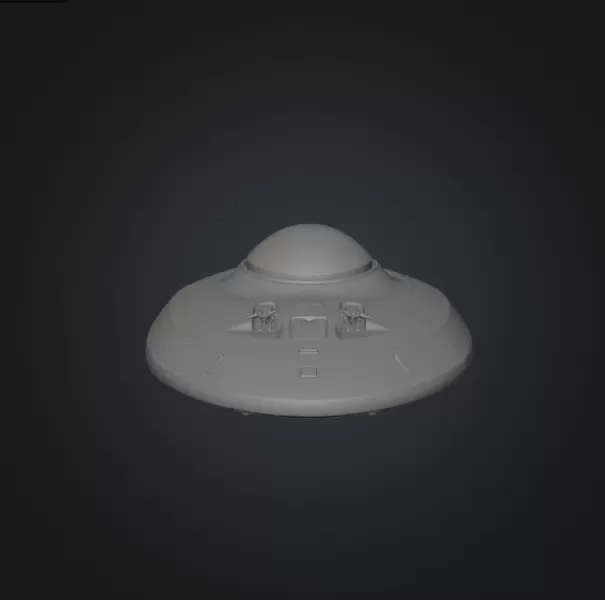 Ufo ship - Model preview 3
