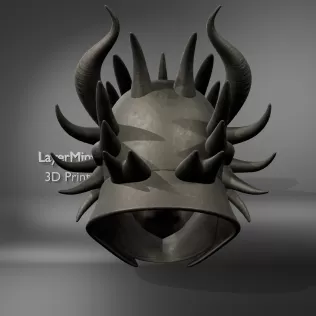 Dragon Warrior Helmet - Model thumbnail 4