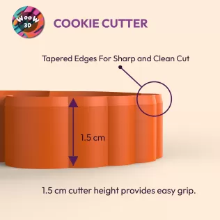 Halloween Bat Cookie Cutter, Halloween Surprise & Gift - Model thumbnail 6