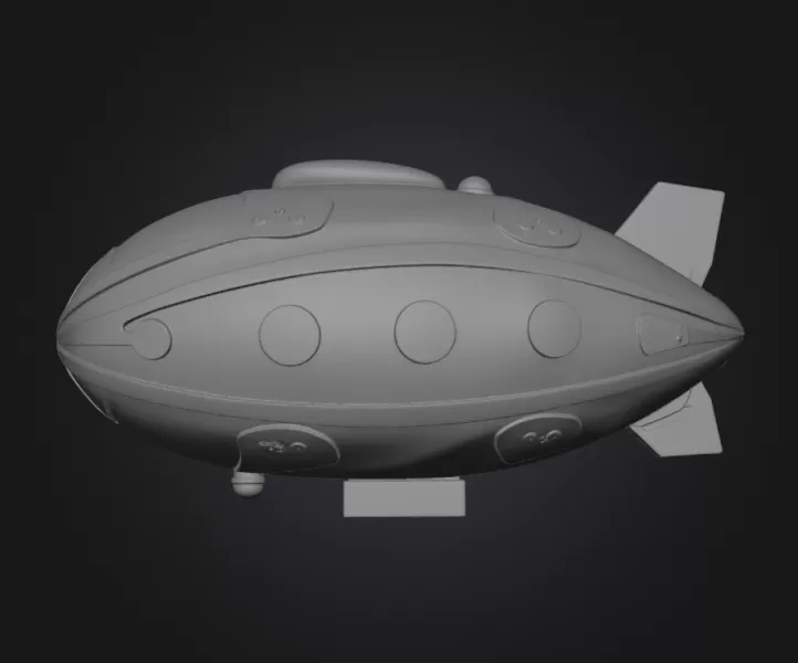Blimp - Model preview 2