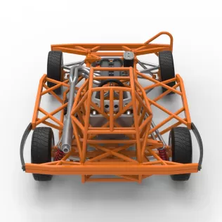 BriSCA Formula 2 Stock Car Base Scale 1:25 - Model thumbnail 17