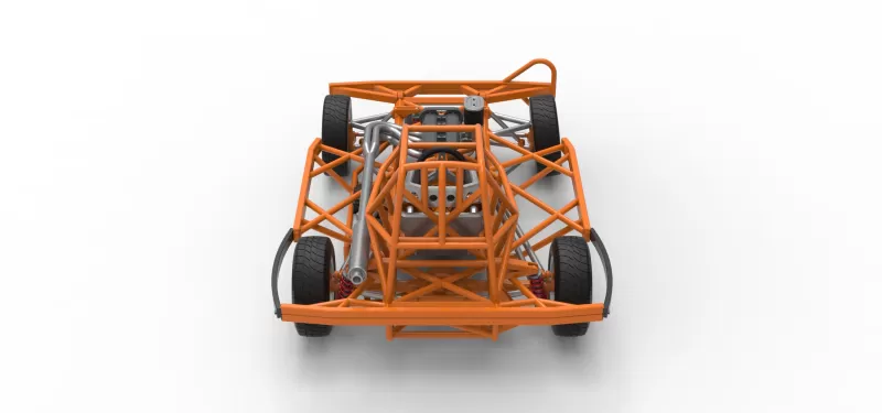 BriSCA Formula 2 Stock Car Base Scale 1:25 - Model preview 17