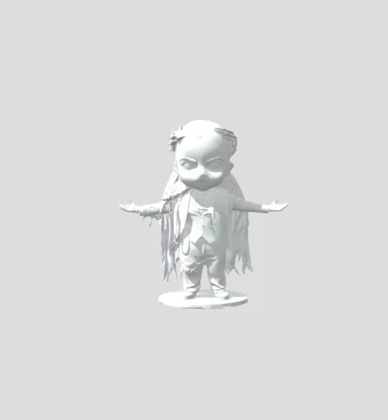 Mini Doll Figurine - Model preview 3