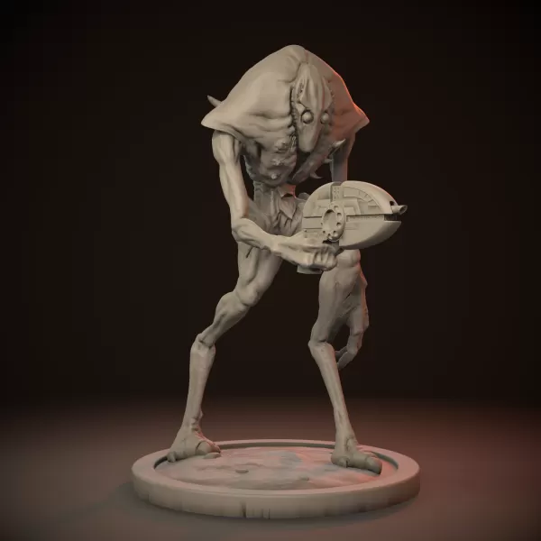 Tauran Alien Creature - Model preview 6