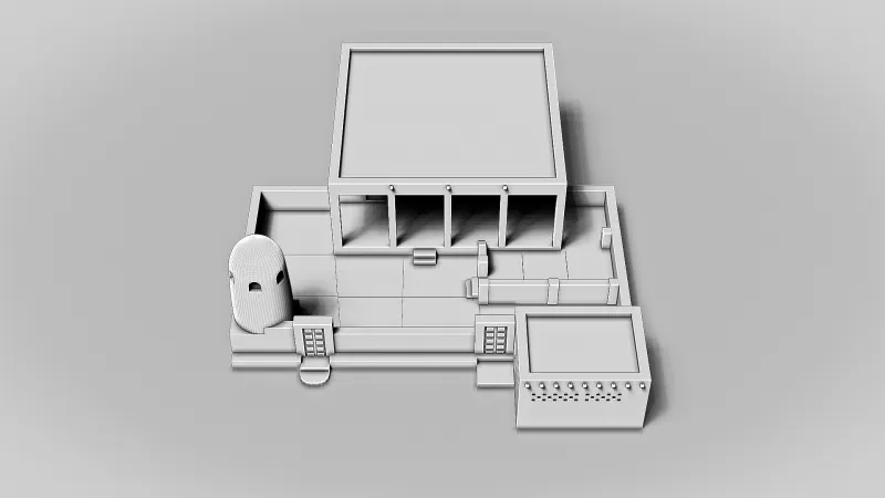 Al Za'abi Mosque #RoZ - Model preview 8