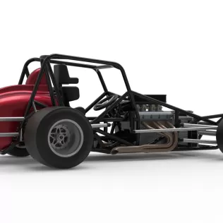 Pavement Silver Crown Car Base Version 3 Scale 1:25 - Model thumbnail 21