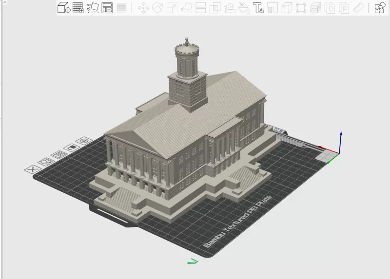 Tennessee State Capitol #RoZ - Model preview 4