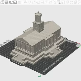 Tennessee State Capitol #RoZ - Model thumbnail 4