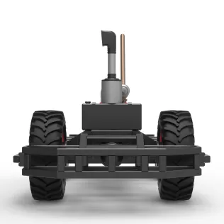 Chassis of Racing Combine Harvester Scale 1:25 - Model thumbnail 6
