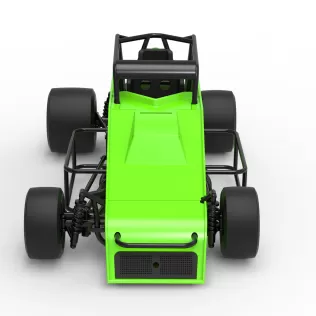 Pavement Silver Crown Car Version 3 Scale 1:25 - Model thumbnail 8