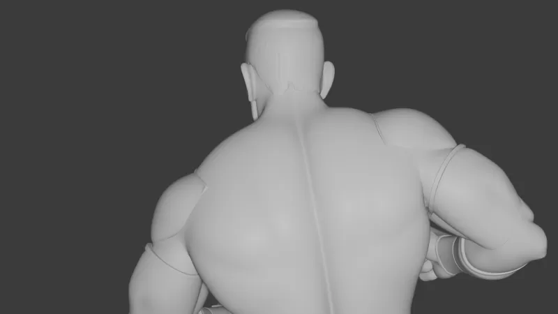 MORTAL KOMBAT 3 - JAX - Model preview 4