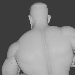 MORTAL KOMBAT 3 - JAX - Model thumbnail 4