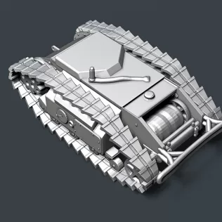Goliath Tracked Mine #RoZ - Model thumbnail 4