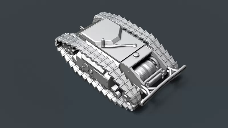 Goliath Tracked Mine #RoZ - Model preview 4