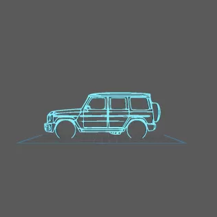 Mercedes - G AMG Wall Art