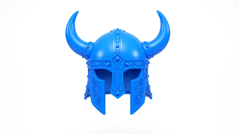Helmet viking - Model preview 1