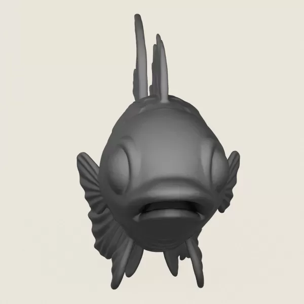 Fish 07 Print Ready 3D Model - Model preview 2